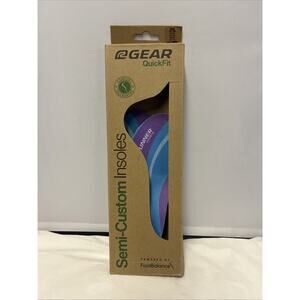 Powered Foot Balance Quick Fit Semi-Custom Fit Insoles Men 4.5-5.5 Women 6.5-7.5